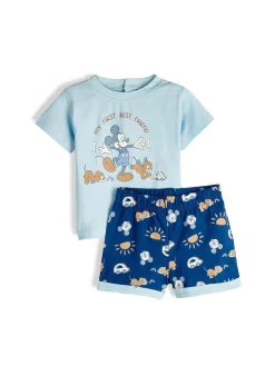 GATE Dwuczęściowa piżama Mickey Mouse|Dzieci Baby