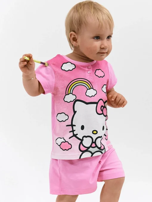 GATE Dwuczęściowy zestaw Hello Kitty|Dzieci Dziewczynki·Bielizna