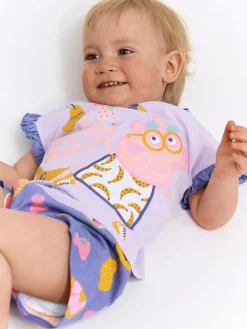 GATE Dwuczęściowy zestaw Peppa Pig|Dzieci Dziewczynki·Bielizna|Dziewczynki·Koszulki I Topy