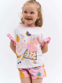 GATE Dwuczęściowy zestaw Peppa Pig|Dzieci Dziewczynki·Bielizna|Dziewczynki·Koszulki I Topy