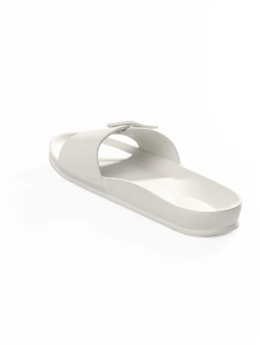 GATE Gumowe klapki z klamrą| Buty