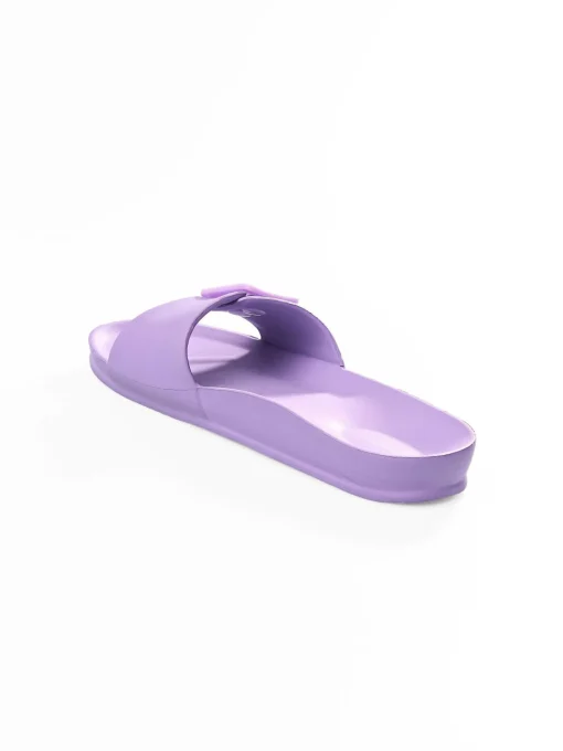GATE Gumowe klapki z klamrą| Buty