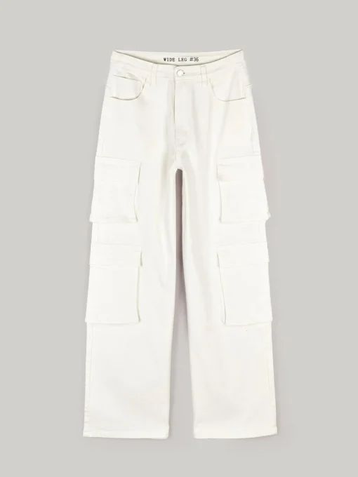GATE Jeansy cargo| Spodnie·Jeansy