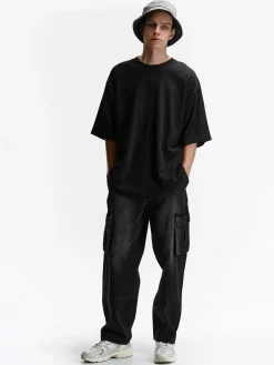 GATE Jeansy cargo| Spodnie·Jeansy
