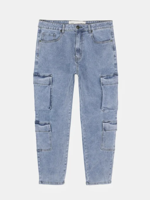 GATE Jeansy cargo| Spodnie·Jeansy