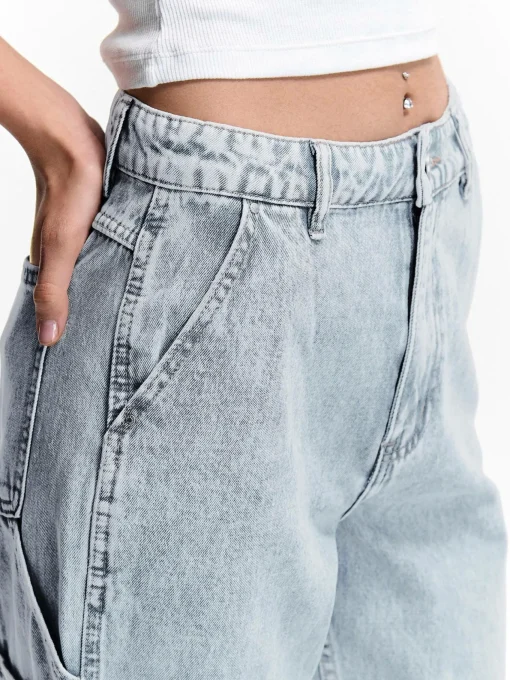 GATE Jeansy mom fit| Spodnie·Jeansy