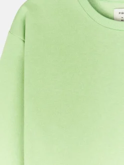 GATE Jednokolorowa bluza oversize bez nadruku dla dziewczynki|Dzieci Dziewczynki·Bluzki