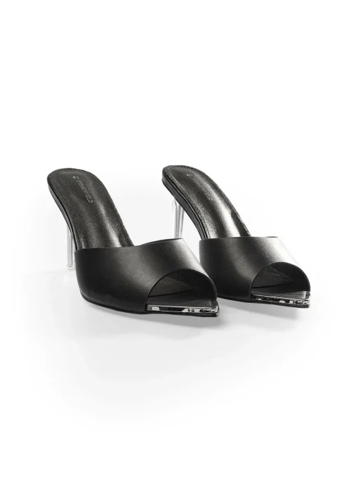 GATE Klapki na obcasie| Buty