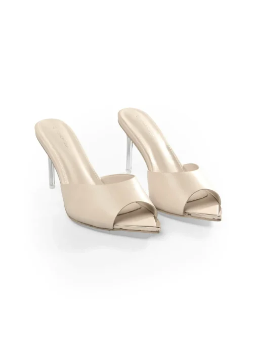 GATE Klapki na obcasie| Buty