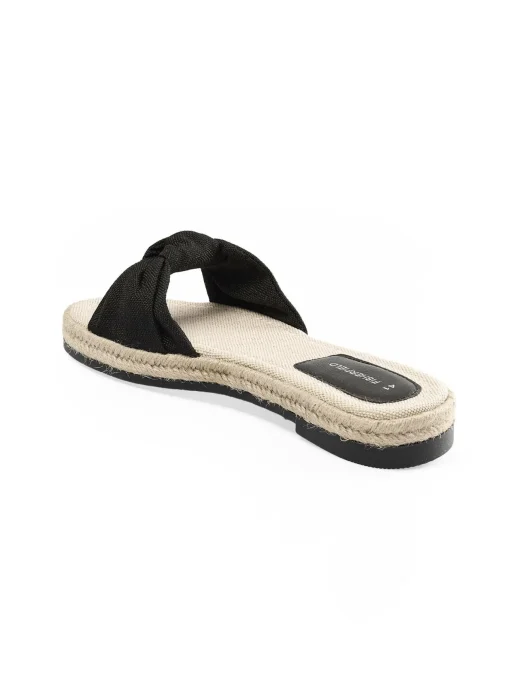 GATE Klapki z kokardą| Buty