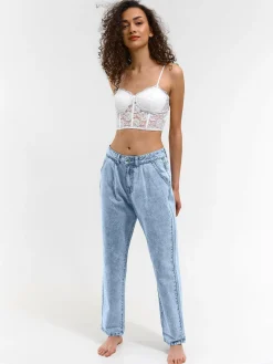 GATE Koronkowy crop top| Koszulki I Topy·Topy|Koszulki I Topy·Crop Top ☀️