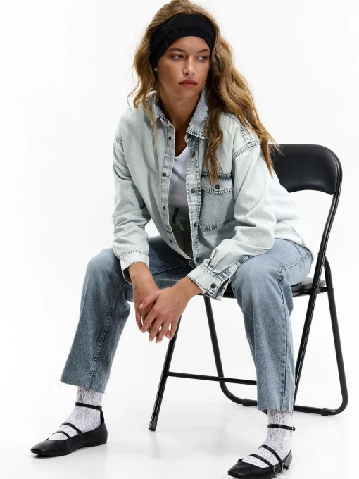 GATE Koszula denim|Damskie Koszulki I Topy·Koszule Damskie