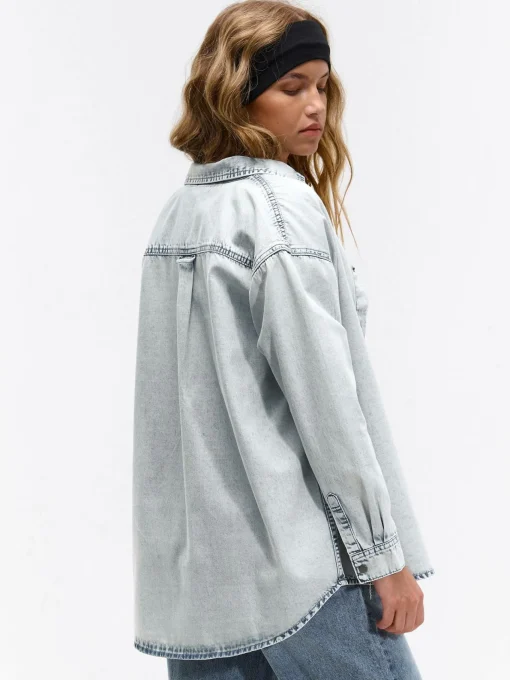 GATE Koszula denim|Damskie Koszulki I Topy·Koszule Damskie