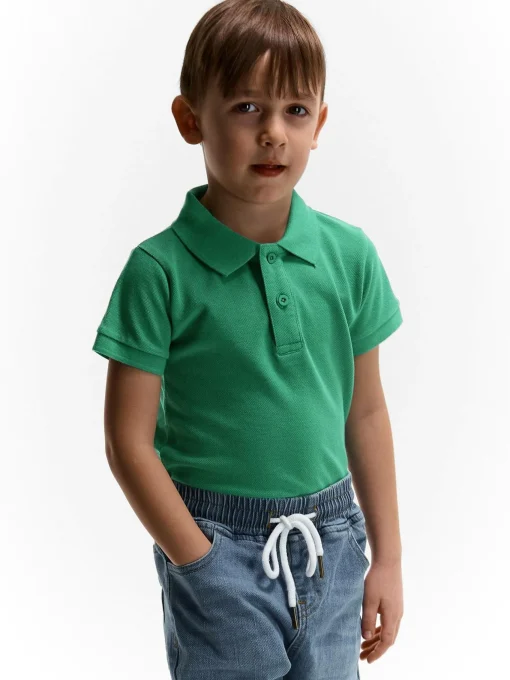 GATE Koszula polo basic pique|Dzieci Chłopcy·Koszulki
