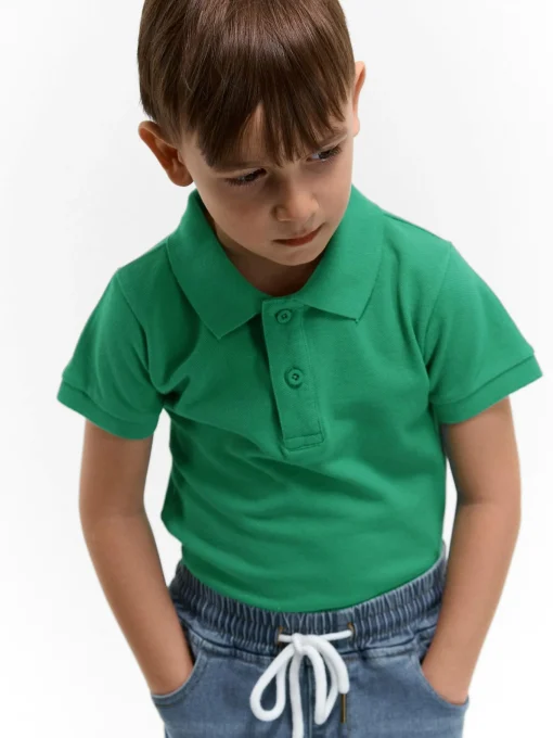 GATE Koszula polo basic pique|Dzieci Chłopcy·Koszulki
