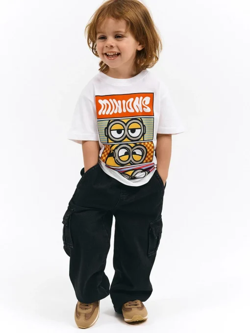 GATE Koszulka bawełniana Minionki|Dzieci Chłopcy·Koszulki