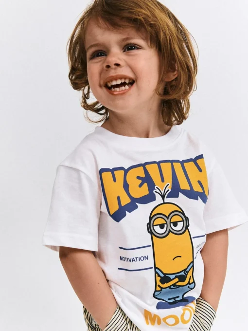 GATE Koszulka bawełniana Minionki|Dzieci Chłopcy·Koszulki