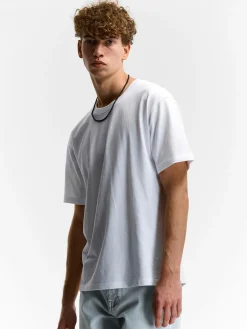 GATE Koszulka w strukturalny wzór| Koszulki·Koszulki ☀️|Koszulki·Basic Koszulki I Podkoszulki