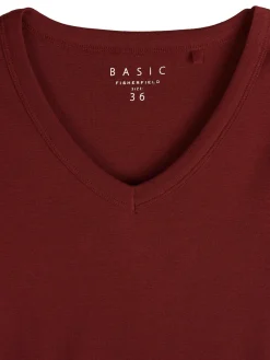 GATE Koszulka z dekoltem w serek| Koszulki I Topy·Koszulki