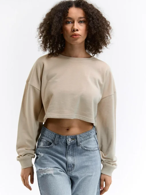 GATE Krótka bluza| Swetry I Bluzy·Bluzy