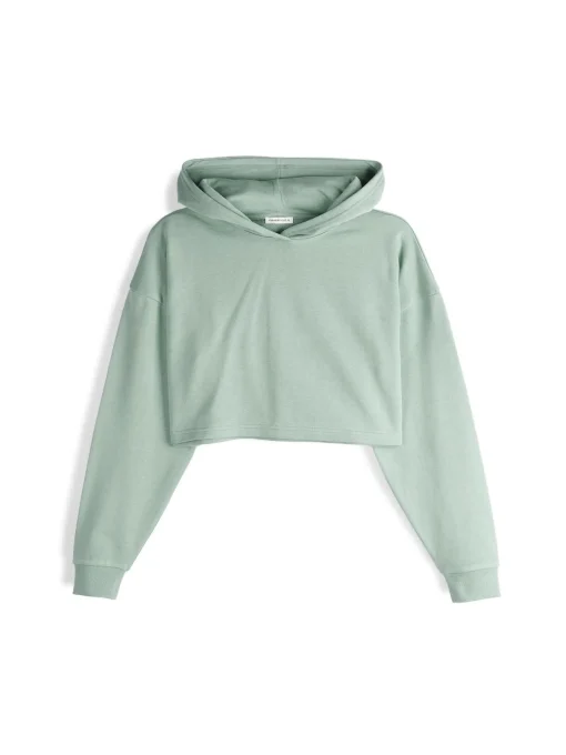 GATE Krótka bluza z kapturem| Swetry I Bluzy·Bluzy
