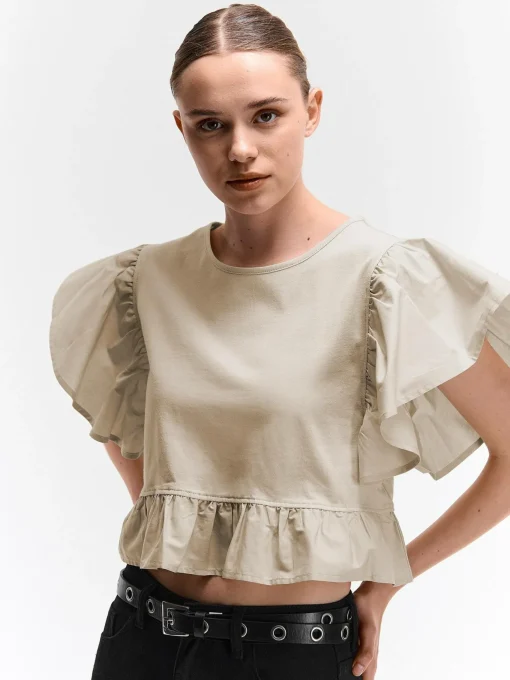GATE Krótki top| Koszulki I Topy·Topy|Koszulki I Topy·Crop Top ☀️