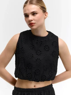 GATE Krótki top z madery| Koszulki I Topy·Topy|Koszulki I Topy·Crop Top ☀️