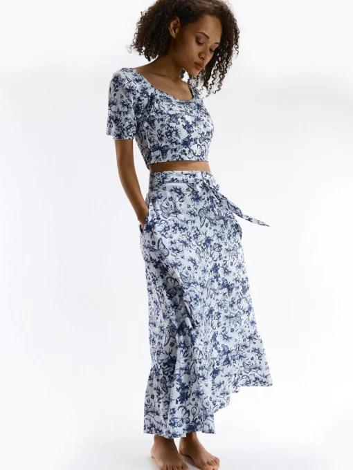 GATE Krótki top z nadrukiem| Koszulki I Topy·Topy|Koszulki I Topy·Crop Top ☀️