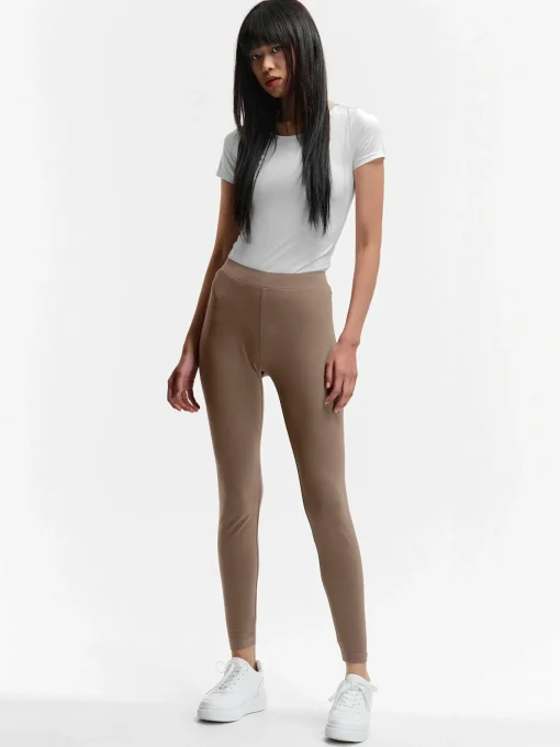 GATE Legginsy bawełniane| Spodnie·Legginsy