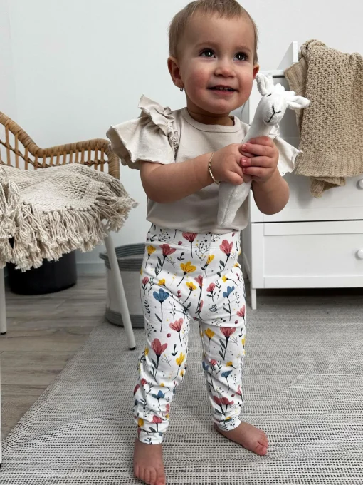 GATE Legginsy bawełniane dla niemowląt|Dzieci Baby