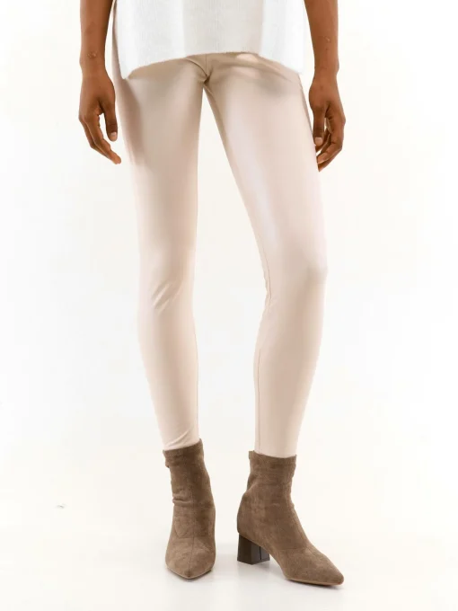 GATE Legginsy skórzane| Spodnie·Legginsy