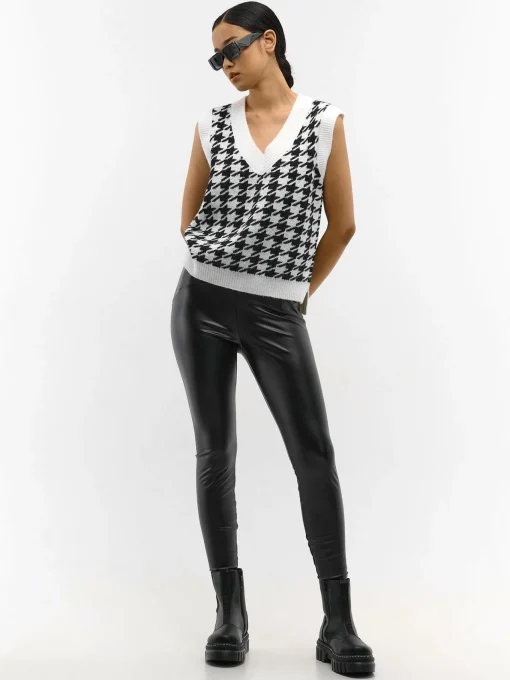 GATE Legginsy skórzane| Spodnie·Legginsy