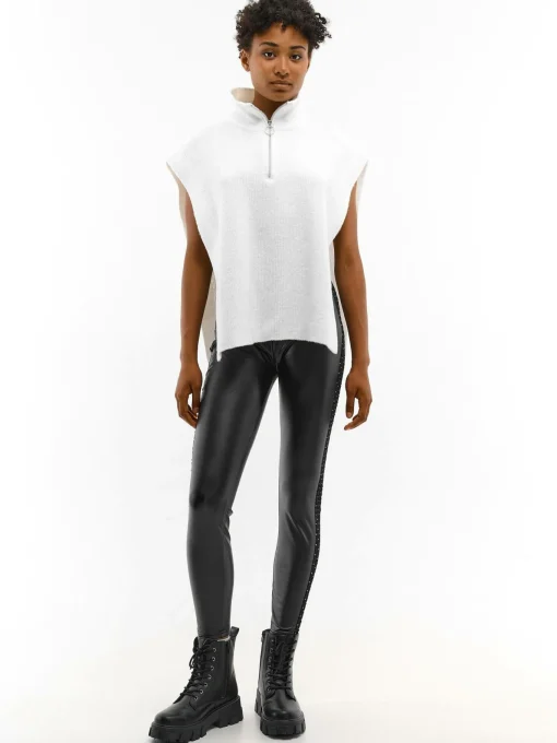 GATE Legginsy skórzane| Spodnie·Legginsy