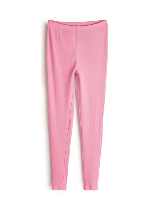 GATE Legginsy w prążkowane wzory z bawełny|Dzieci Dziewczynki·Spodnie I Legginsy