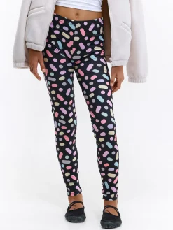 GATE Legginsy z nadrukiem|Dzieci Dziewczynki·Spodnie I Legginsy