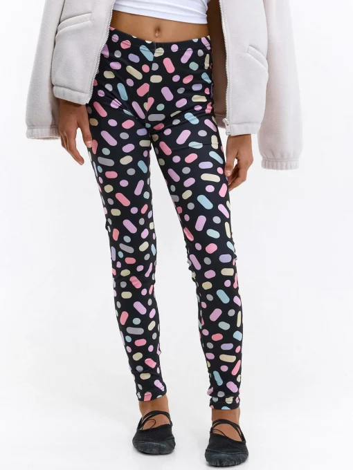 GATE Legginsy z nadrukiem|Dzieci Dziewczynki·Spodnie I Legginsy