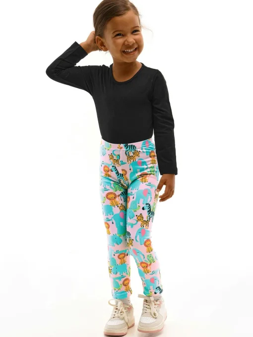 GATE Legginsy z nadrukiem|Dzieci Dziewczynki·Spodnie I Legginsy