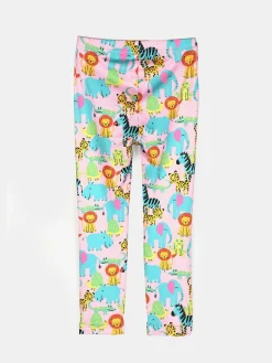 GATE Legginsy z nadrukiem|Dzieci Dziewczynki·Spodnie I Legginsy