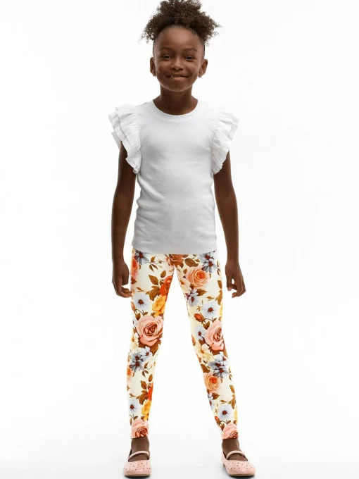 GATE Legginsy z nadrukiem|Dzieci Dziewczynki·Spodnie I Legginsy
