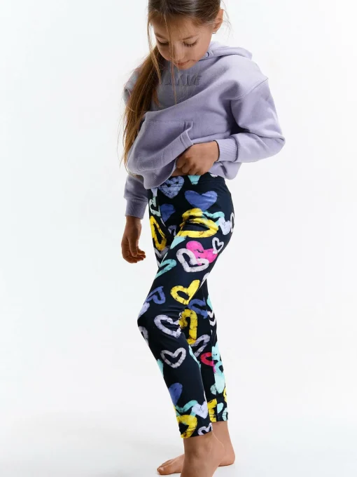 GATE Legginsy z nadrukiem|Dzieci Dziewczynki·Spodnie I Legginsy