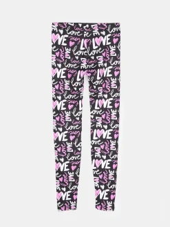 GATE Legginsy z nadrukiem|Dzieci Dziewczynki·Spodnie I Legginsy