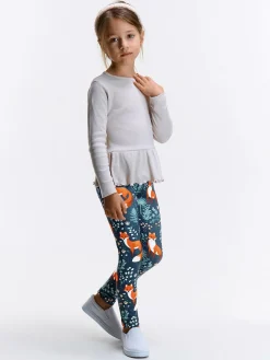 GATE Legginsy z nadrukiem|Dzieci Dziewczynki·Spodnie I Legginsy