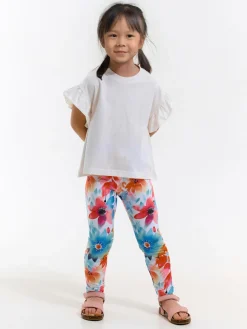 GATE Legginsy z nadrukiem|Dzieci Baby|Dziewczynki·Spodnie I Legginsy
