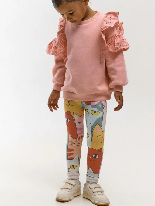 GATE Legginsy z nadrukiem|Dzieci Dziewczynki·Spodnie I Legginsy