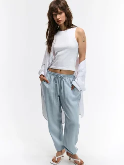 GATE Lekkie jeansy typu jogger| Spodnie·Jeansy