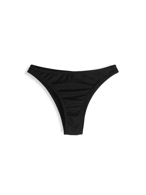 GATE Majtki bikini ze splotu żeberkowego - dół| Kategorie·Stroje Kąpielowe ☀️