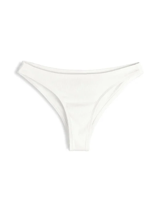 GATE Majtki bikini ze splotu żeberkowego - dół| Kategorie·Stroje Kąpielowe ☀️