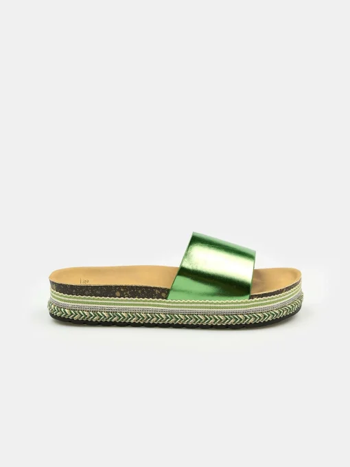 GATE Metaliczne klapki| Buty