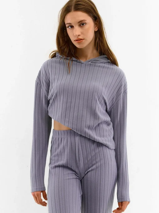 GATE Miękka bluza z kapturem| Swetry I Bluzy·Bluzy