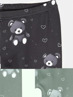 GATE Miękkie legginsy z nadrukiem|Dzieci Dziewczynki·Spodnie I Legginsy